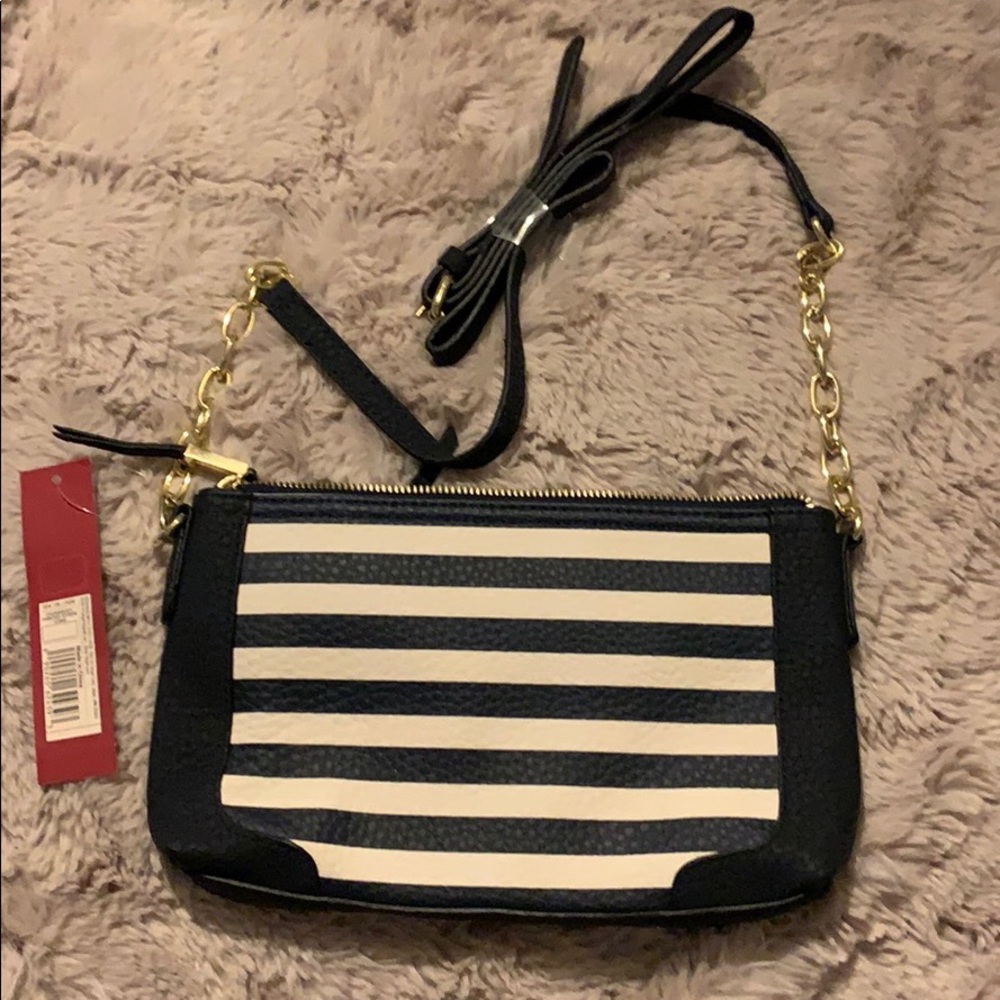 Merona Crossbody Printed Stripe